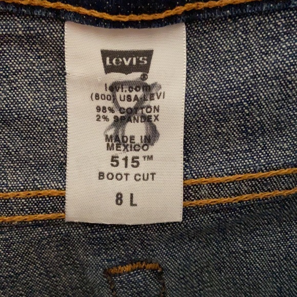 Vintage Levi’s 515 boot cut denim jeans - Picture 6 of 7